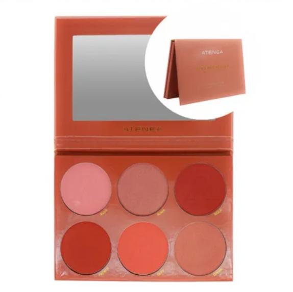 PALETA DE RUBORES X 6 ATENEA