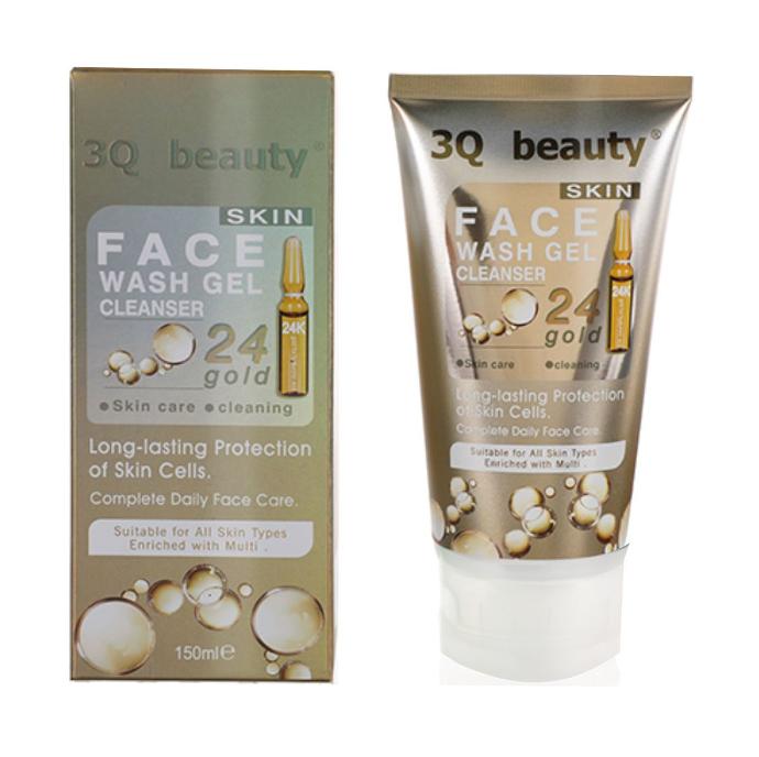 GEL LIMPIADOR 3Q DE ORO 24 K.