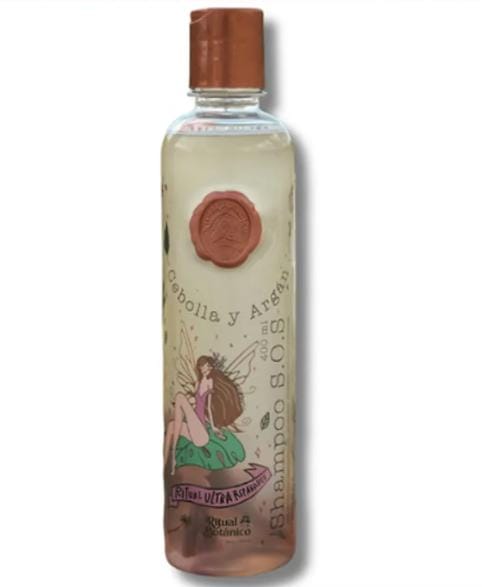 SHAMPOO S.O.S CEBOLLA Y ARGAN RITUAL BOTÁNICO
