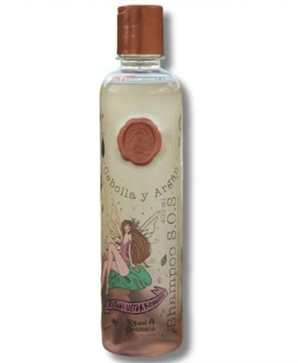 SHAMPOO S.O.S CEBOLLA Y ARGAN RITUAL BOTÁNICO