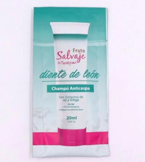 SHAMPOO ANTICASPA DIENTE DE LEÓN FRUTO SALVAJE