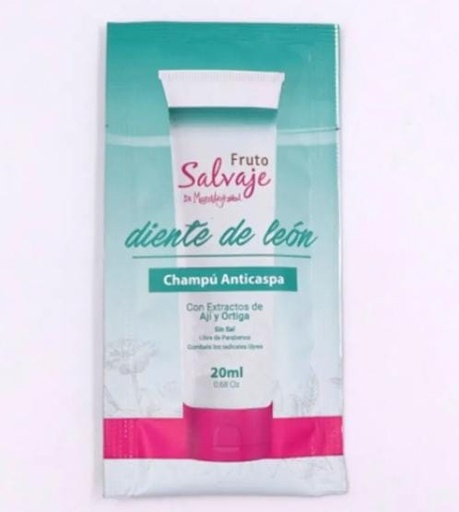 SHAMPOO ANTICASPA DIENTE DE LEÓN FRUTO SALVAJE
