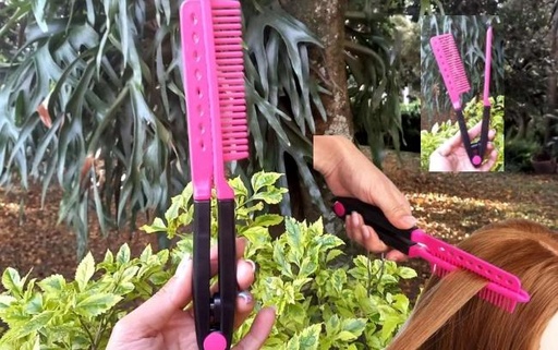 PEINILLA ESPACIAL PARA PLANCHAR EL CABELLO