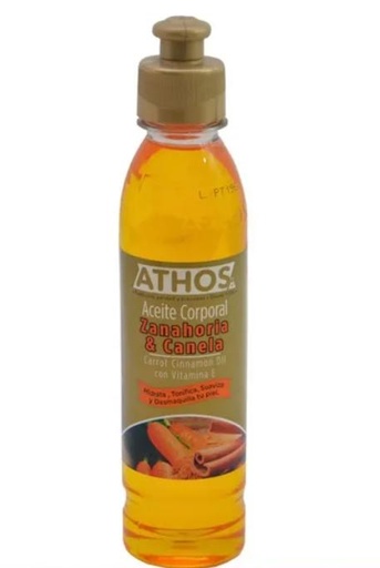 ACEITE DE ZANAHORIA Y CANELA ATHOS