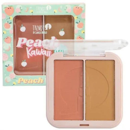 DUO RUBOR PEACH KAWAII TRENDY