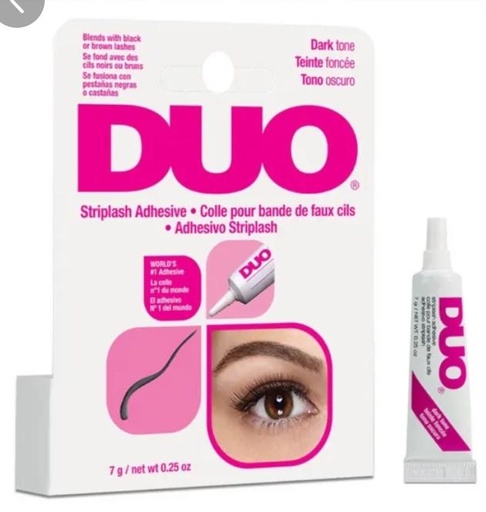 PEGAMENTO DUO PARA PESTAÑAS TRADICIOANAL OSCURO