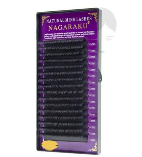 PESTAÑAS PELO A PELO NAGARAKU 14mm.