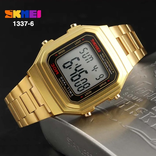 RELOJ RETRO DIGITAL SKMEI ORIGINAL