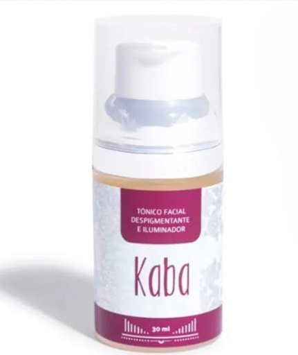 TÓNICO FACIAL DESPIGMENTANTE E ILUMINADOR KABA 30ml.